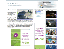 Tablet Screenshot of oasis-of-the-seas.us